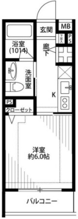 プレール・ドゥーク下井草の物件間取画像